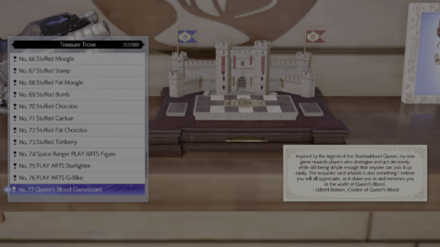 FF7 Rebirth - Queen’s Blood Gameboard
