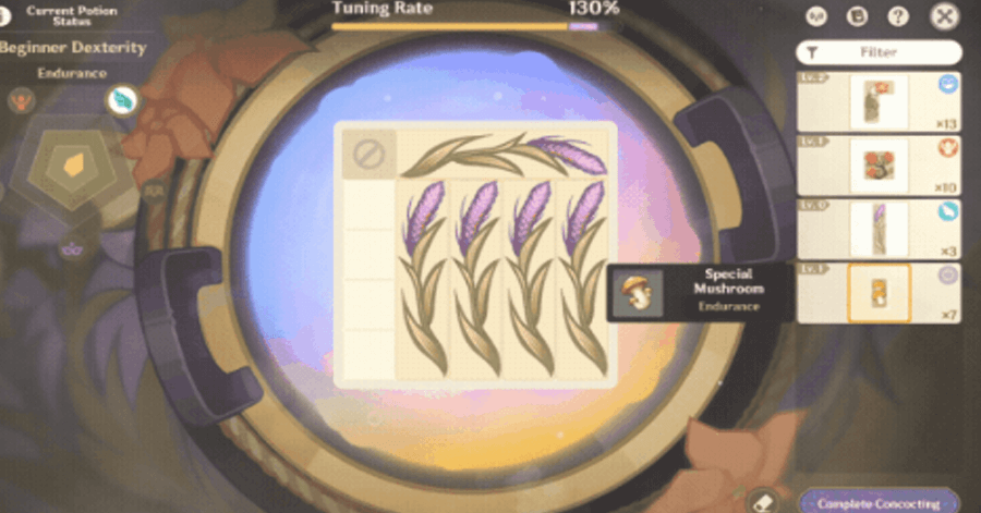 Genshin - Alchemical Ascension - Concocting Potions