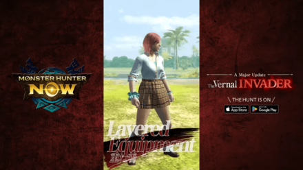Monster Hunter Now - School Uniform Layered Armor