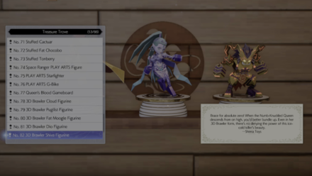 FF7 Rebirth - 3D Brawler Shiva Figurine