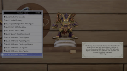 FF7 Rebirth - 3D Brawler Ifrit Figurine
