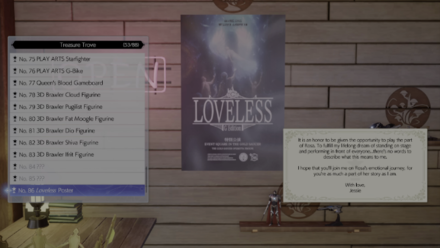 FF7 Rebirth - Loveless Poster