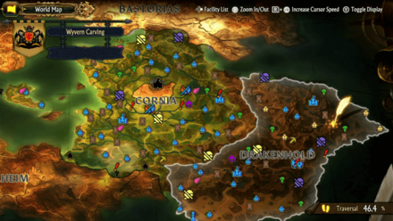 Unicorn Overlord - Wyvern Carving Map Location