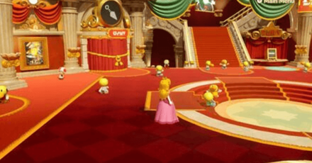 Princess Peach Showtime - Gameplay Screen