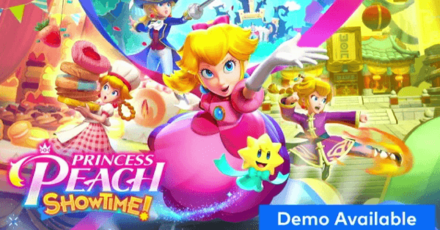 Princess Peach Showtime - Demo Available eShop Screen