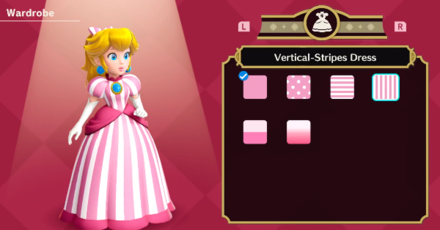 Princess Peach Showtime - Dress Change
