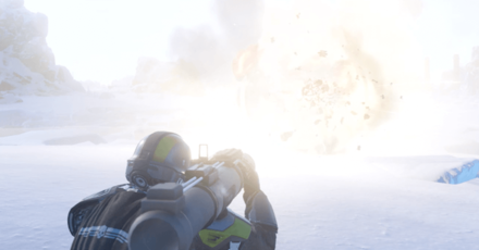 Helldivers 2 - Scout Strider Explodes