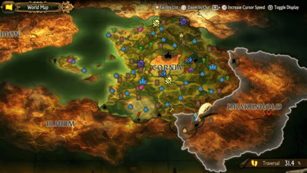 Unicorn Overlord - Mier Town Cemetery Map Location