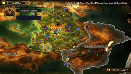 Unicorn Overlord - Baumratte Coliseum Cemetery Map Location