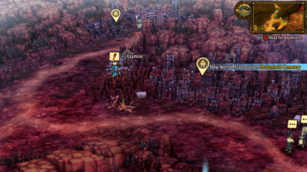 Unicorn Overlord - Mier Town Cemetery Overworld Location