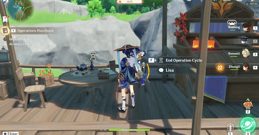 Genshin - Alchemical Ascension - End Cycle with Lisa