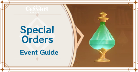 Genshin - Special Orders Banner