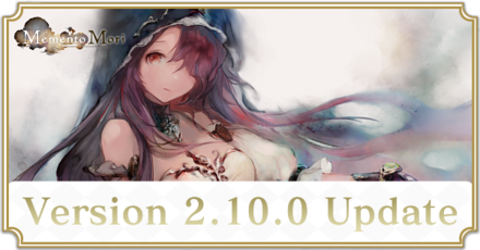 Version 2.10.0 Update