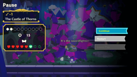 Princess Peach Showtime - Heart Charm Makes the Game Easier