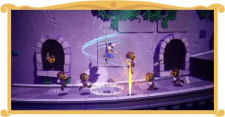 Princess Peach Showtime - The Castle of Thorns Stage Image
