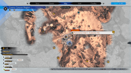 FF7 Rebirth - Gears and Gambits Minigame and Rewards Phenomenon Intel 1