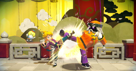 Princess Peach Showtime - Kung Fu Peach