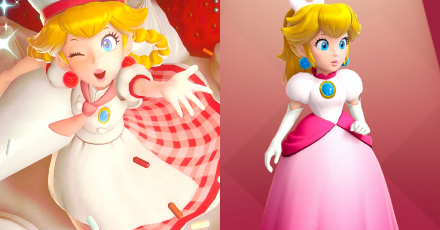 Princess Peach Showtime - Transformations vs Outfits