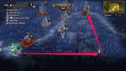 Unicorn Overlord - Move Past All the Enemy Units