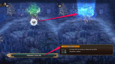 Unicorn Overlord - Use a Hallowed Corne Ash then Use Royal Order