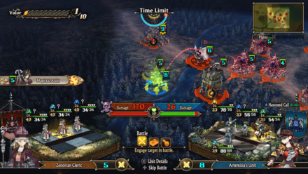 Unicorn Overlord - Eliminate the Cleric Unit Hidden in the Trees