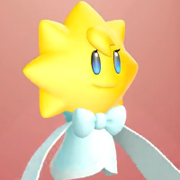 Princess Peach Showtime - Light-Blue Ribbon