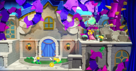 Princess Peach Showtime - Castle of Thorns Sparkle Gems 3