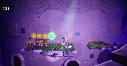 Princess Peach Showtime - Castle of Thorns Sparkle Gems 9