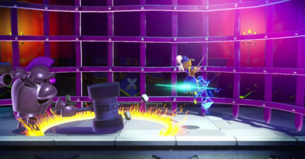 Princess Peach Showtime - Castle of Thorns Boss Guide Mini-Boss Time Your Jumps