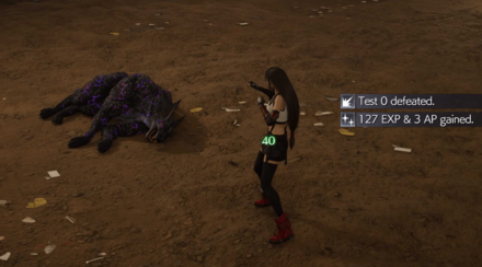 FF7 Rebirth - Blowhard Georgie Beast Battleground Test 0