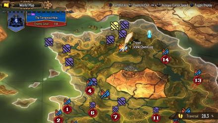 Unicorn Overlord - The Tormented Helm Map Location