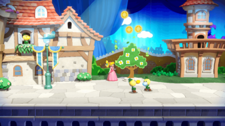 Princess Peach Showtime - Coins from Trees
