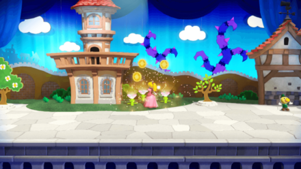Princess Peach Showtime - Coins from Flowers