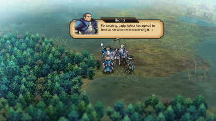 Unicorn Overlord - The Winding Wood Overworld Location