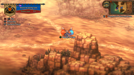 Unicorn Overlord - Beyond the Swirling Sands Overworld Location