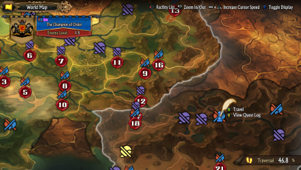 Unicorn Overlord - The Champion of Order Map Location