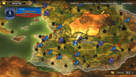 Unicorn Overlord - The Battle for Paradis Map Location