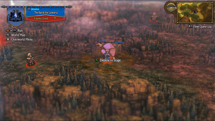 Unicorn Overlord - The Battle for Lonteria Overworld Location