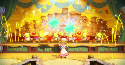 Princess Peach Showtime - Welcome to the Festival of Sweets Sparkle Gems 4~5