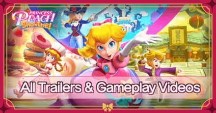Princess Peach Showtime - Trailers & Gameplay Banner