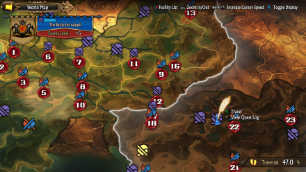 Unicorn Overlord - The Battle for Adopti Map Location