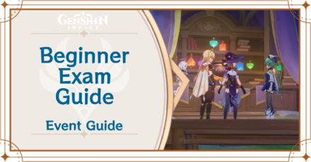 Genshin - Alchemical Ascension - Beginner Exam