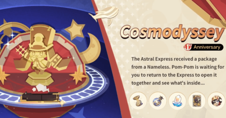 Honkai Star Rail - 2.1 Event - 1st Anniversary - Cosmodyssey