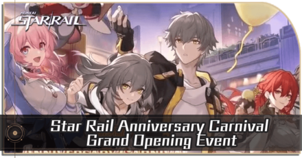 Honkai Star Rail - Star Rail Anniversary Carnival Grand Opening Event Guide