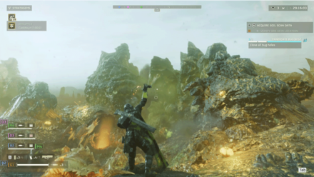 Helldivers 2 - Throwing a Grenade