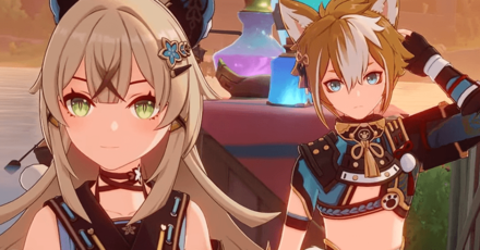 Genshin - Kirara and Gorou