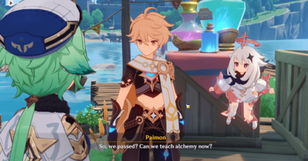 Genshin - Alchemical Ascension - Sucrose at Expert Exam