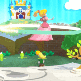 Princess Peach Showtime - Peach - Jump Attack