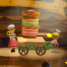 Princess Peach Showtime - Patissiere - Delivering Cookies