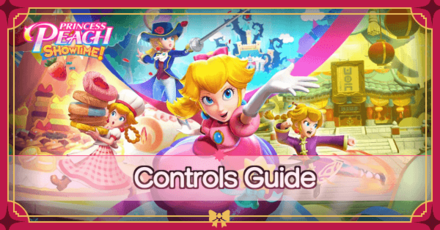 Princess Peach Showtime - Controls Guide Banner